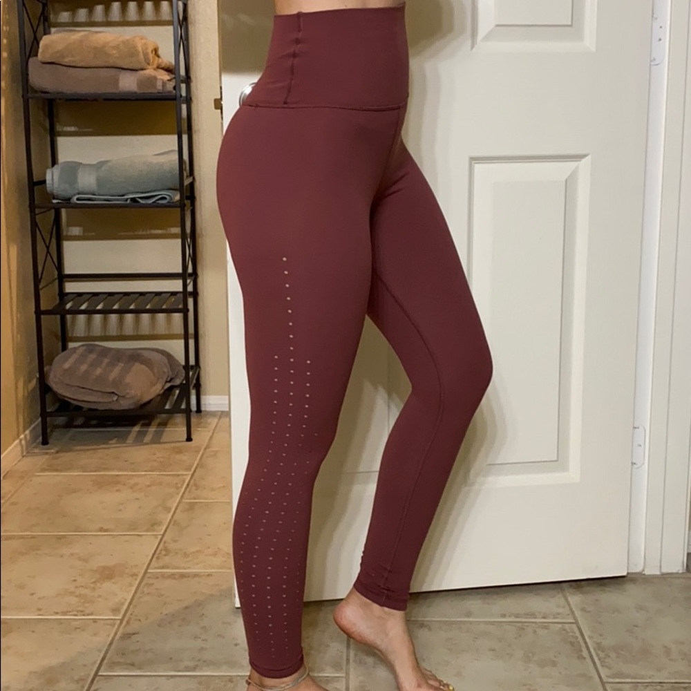 *SOLD*Glyder Dash Legging Mauve XS